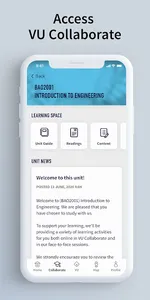 Victoria University App screenshot 2