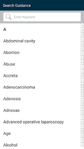 RANZCOG Guidance App screenshot 2