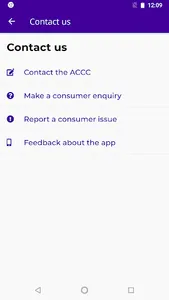 ACCC Shopper screenshot 2