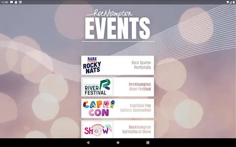 Rockhampton Events screenshot 3