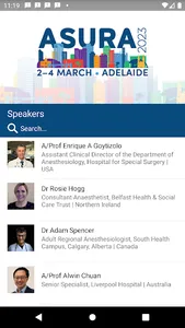 Adelaide ASURA 2023 App screenshot 1