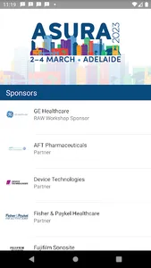 Adelaide ASURA 2023 App screenshot 2