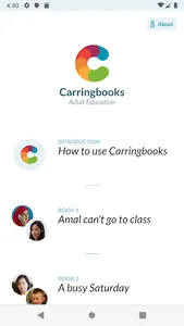 Carringbooks screenshot 0