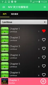 NIV Audio Bible  English Bible screenshot 1