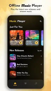 OFFLINE MUSIC PLAYER screenshot 0