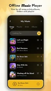 OFFLINE MUSIC PLAYER screenshot 2