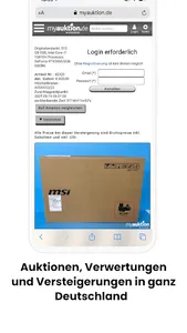 MyAuktion  & Versteigerungen D screenshot 3