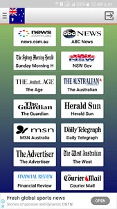 Australian Newspapers screenshot 1