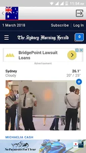 Australian Newspapers screenshot 2