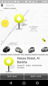 Car Rental Dubai demo screenshot 1