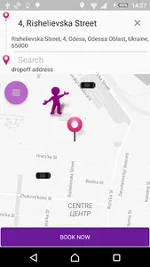 VIP taxi Odessa demo screenshot 1