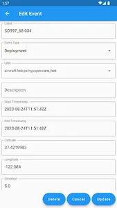 Mobile Event Log screenshot 7