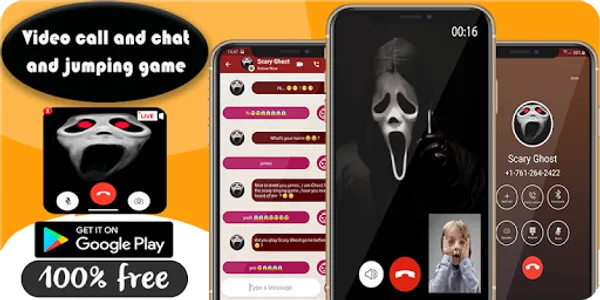 fake call from Scary Ghost screenshot 0