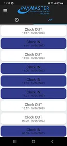 PayMaster Time and Attendance screenshot 3