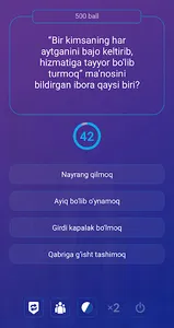 Uzbek Viktorina 2023 - Million screenshot 5