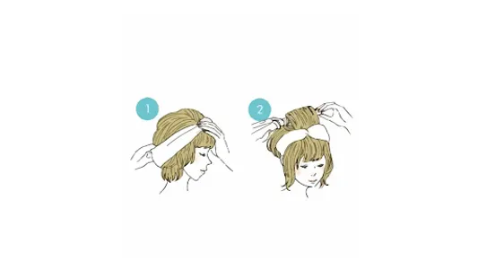 Hairstyles for short hair screenshot 16