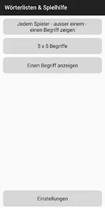 Wortliste + Spielhilfe screenshot 0