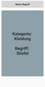 Wortliste + Spielhilfe screenshot 2