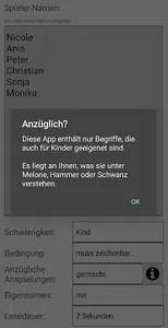 Wortliste + Spielhilfe screenshot 3