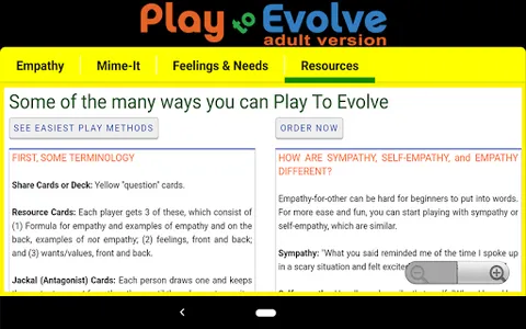 NVC Play to Evolve Adult versi screenshot 13