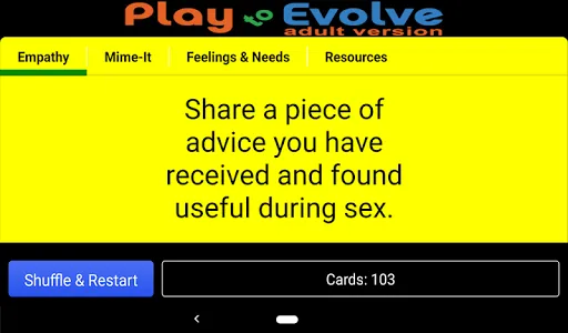 NVC Play to Evolve Adult versi screenshot 6