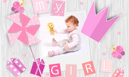 Baby Photo Editor App Frames screenshot 1