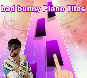 bad bunny piano game Tiles screenshot 9