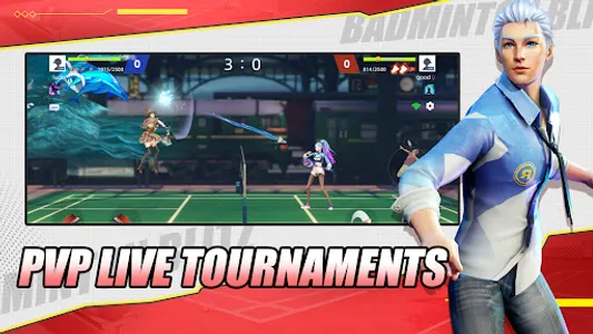 Badminton Blitz - PVP online screenshot 3