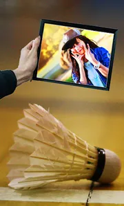 Badminton photo frame screenshot 2