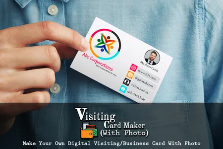 Visiting Card Maker screenshot 1