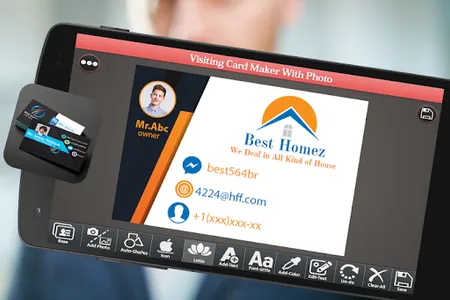 Visiting Card Maker screenshot 4
