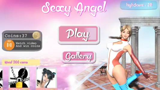 Sexy girls angels screenshot 2