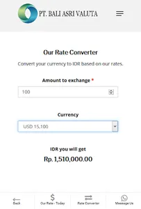 Bali Asri Currency Converter screenshot 4