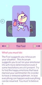 Kawaii Love Tarot screenshot 1
