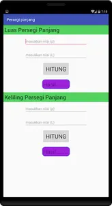 Kalkulator Bangun Datar screenshot 2