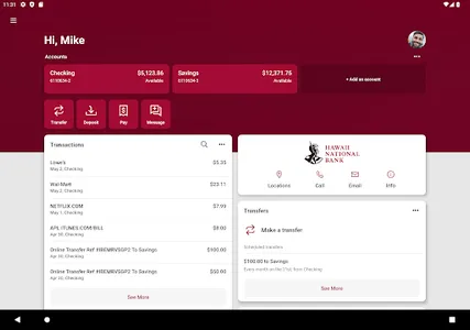 Hawaii National Bank screenshot 8