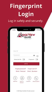 Ridge View Bank goMobile screenshot 2