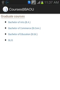 BAOU Courses screenshot 7