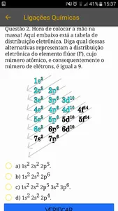 Ligações Químicas - Educação B screenshot 2
