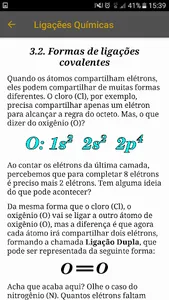 Ligações Químicas - Educação B screenshot 3