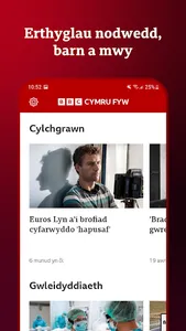 BBC Cymru Fyw screenshot 2