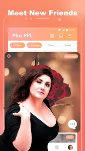 BBW Dating, Curvy Meet - Plusr screenshot 1