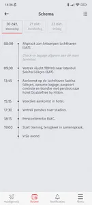 RAFC Travel App screenshot 1