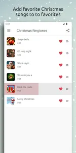 Christmas ringtones screenshot 3