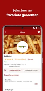 Menute.be - Order food screenshot 2