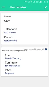 myFamiris screenshot 1