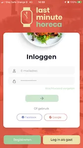 Last Minute Horeca screenshot 0