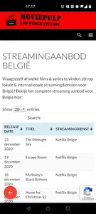 Streamingaanbod België screenshot 0