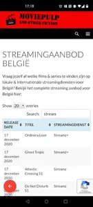 Streamingaanbod België screenshot 3