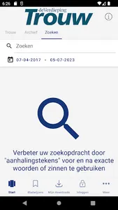 Trouw digitale krant screenshot 2